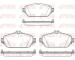 Sada brzdových destiček, kotoučová brzda KAWE 1592 08