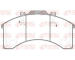 Sada brzdových destiček, kotoučová brzda KAWE JCA498.00