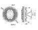 Spojka, větrák chladiče MAHLE CFC 8 000S