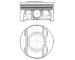 Piest MAHLE 028 PI 00174 000
