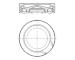 Píst MAHLE 001 PI 00194 000