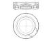 Píst MAHLE 001 PI 00203 000