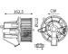 vnitřní ventilátor MAHLE AB 123 000S