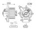 vnitřní ventilátor MAHLE AB 137 000S
