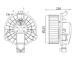 vnitřní ventilátor MAHLE AB 425 000S