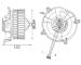 vnitřní ventilátor MAHLE AB 70 000S