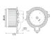 vnitřní ventilátor MAHLE AB 444 000S