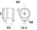 generátor MAHLE MG 446