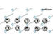 Doraz, kryt motoru LIZARTE DRM01025S