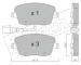 Sada brzdových destiček, kotoučová brzda fri.tech. 563.1