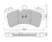 Sada brzdových destiček, kotoučová brzda fri.tech. 670.0