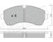 Sada brzdových destiček, kotoučová brzda fri.tech. 689.0