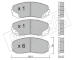 Sada brzdových destiček, kotoučová brzda fri.tech. 927.0