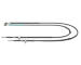 Tažné lanko, parkovací brzda TOPRAN 304 742
