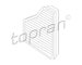 Filtr, vzduch v interiéru TOPRAN 400 213