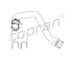Hadice chladiče TOPRAN 501 567