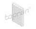 Filtr, vzduch v interiéru TOPRAN 720 286
