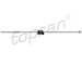 Tažné lanko, parkovací brzda TOPRAN 304 741