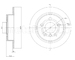 Brzdový kotouč CIFAM 800-1771C