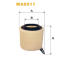 Vzduchový filtr WIX FILTERS WA9511