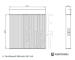 Filtr, vzduch v interiéru BLUE PRINT ADBP250062