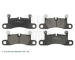Sada brzdových destiček, kotoučová brzda BLUE PRINT ADBP420155
