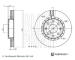 Brzdový kotouč BLUE PRINT ADBP430011