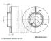 Brzdový kotouč BLUE PRINT ADBP430026