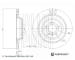 Brzdový kotouč BLUE PRINT ADBP430037