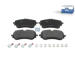 Sada brzdových destiček, kotoučová brzda DT Spare Parts 11.62517