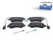 Sada brzdových destiček, kotoučová brzda DT Spare Parts 12.93110