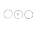 Sada pístních kroužků, kompresor DT Spare Parts 4.90806