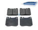 Sada brzdových platničiek kotúčovej brzdy DT Spare Parts 4.92240