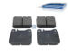 Sada brzdových destiček, kotoučová brzda DT Spare Parts 4.92241