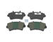 Sada brzdových destiček, kotoučová brzda DT Spare Parts 6.95120