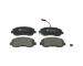 Sada brzdových destiček, kotoučová brzda DT Spare Parts 6.95121