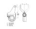 Pakovy ovladac, brzdový systém DT Spare Parts 1.18111