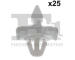 Klip, ozdobna / ochranna lista FA1 14-40039.25