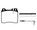 Sada brzdových destiček, kotoučová brzda RAICAM RA.0497.2