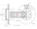 Brzdový kotouč MAXGEAR 19-1000
