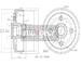Brzdový buben MAXGEAR 19-1041