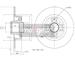 Brzdový kotouč MAXGEAR 19-1046