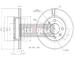 Brzdový kotouč MAXGEAR 19-1862