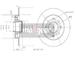Brzdový kotouč MAXGEAR 19-1971