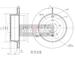 Brzdový kotouč MAXGEAR 19-2370