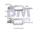 Filtr pevnych castic, vyfukovy system BM CATALYSTS BM11016