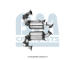 Filtr pevnych castic, vyfukovy system BM CATALYSTS BM11192H