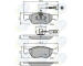 Sada brzdových platničiek kotúčovej brzdy COMLINE CBP11016