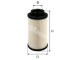 Palivový filtr MFILTER DE 3125