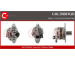 Elektromotor vetráka chladiča CASCO CEF74017AS